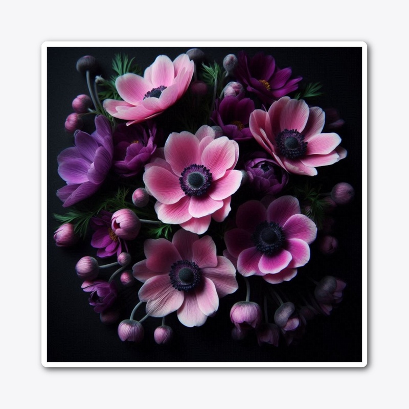 Purple flowers 