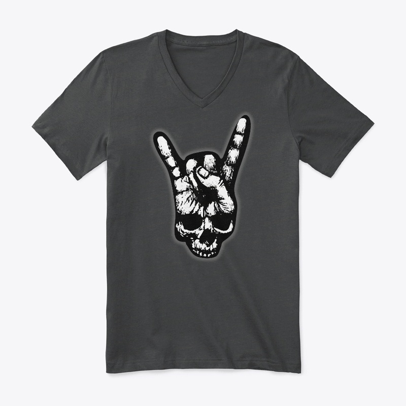 Heavy metal Skeleton Rock Tee
