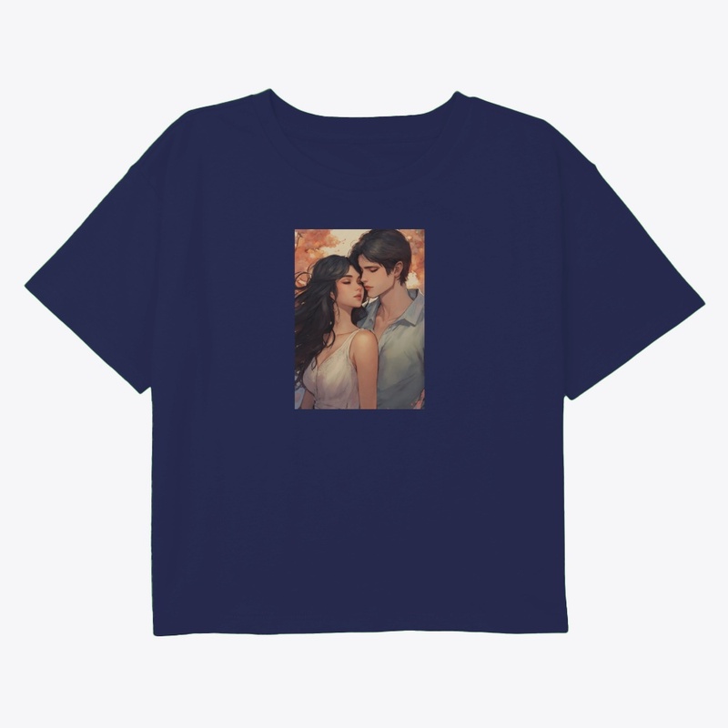 Printed crop t-shirt 