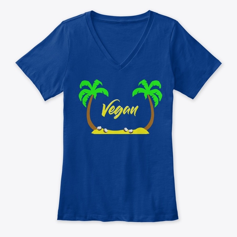 Beach Vegan Style with Coconuts