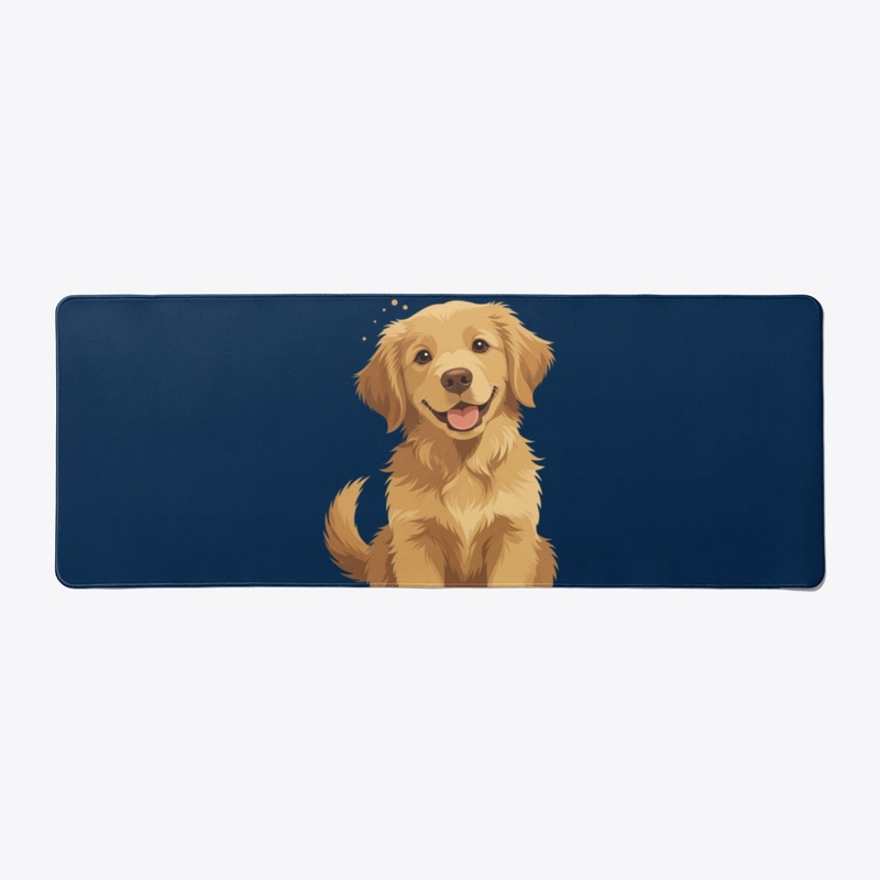 Happy Golden Retriever Puppy