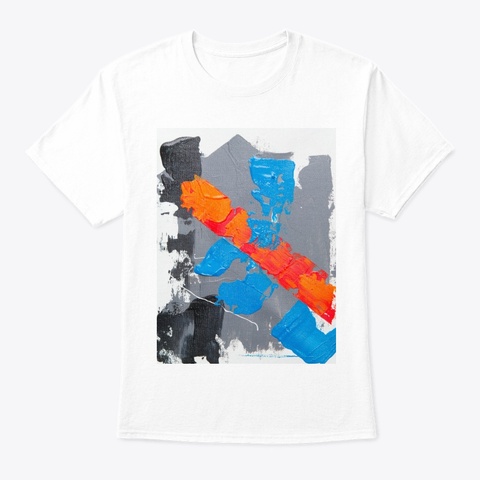 Brodie White T-Shirt Front