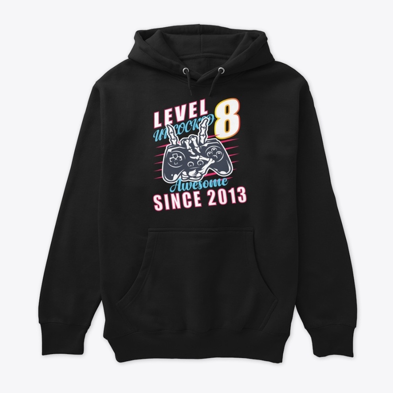 Level 8 Unlocked Awesome 2013 T-Shirt