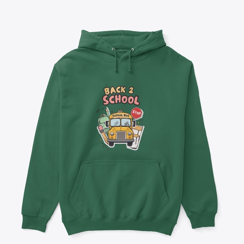  Back 2 School Bus & Supplies T-Shir