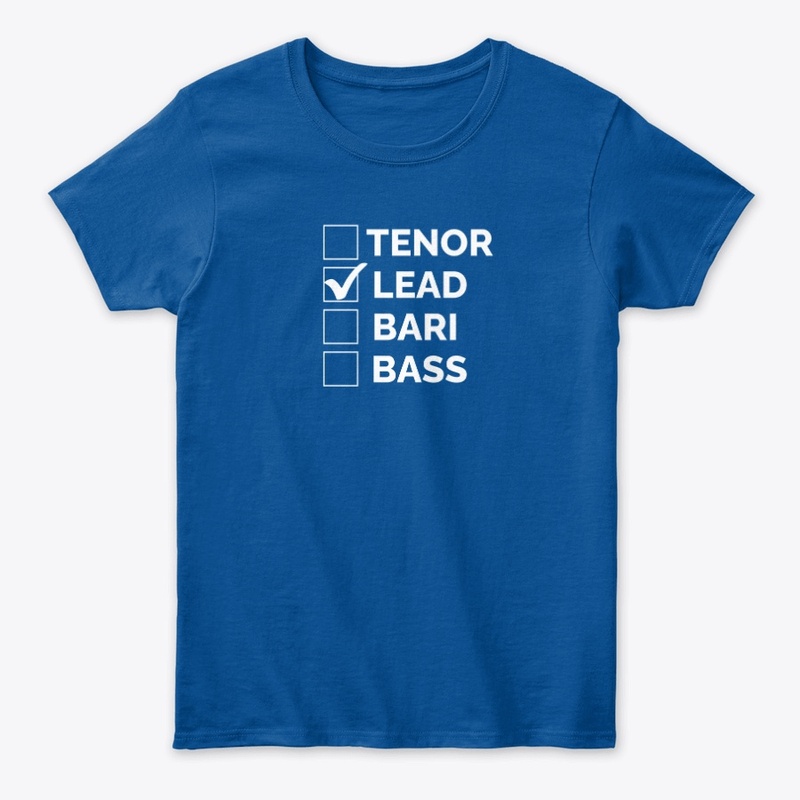Block Lead Check Mark White