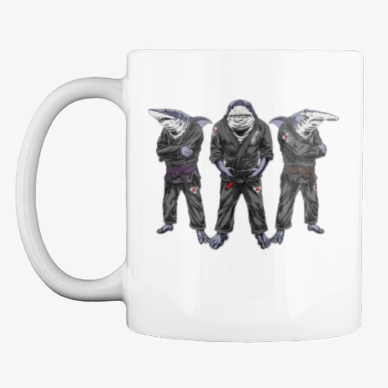 BJJ Sharks mug