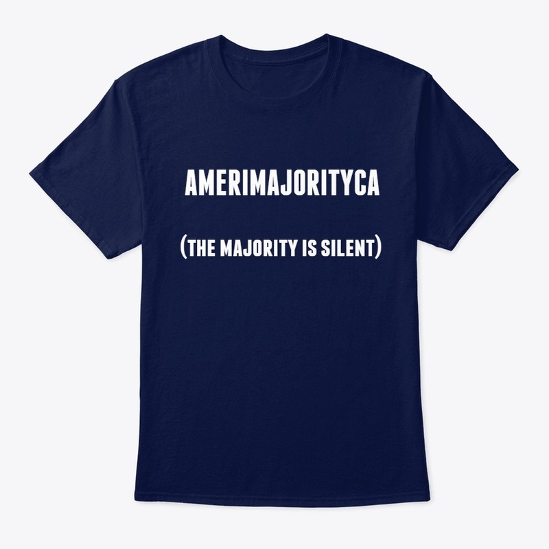 Funny Silent Majority USA T Shirt