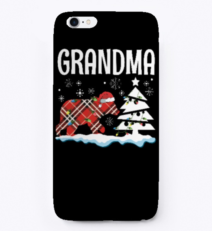 Bear Tree Light Pajama Walk On Snow