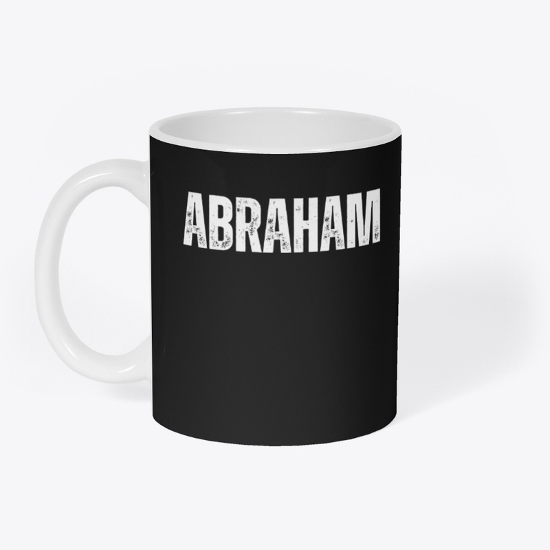 Personalized Name "Abraham" Vintage 