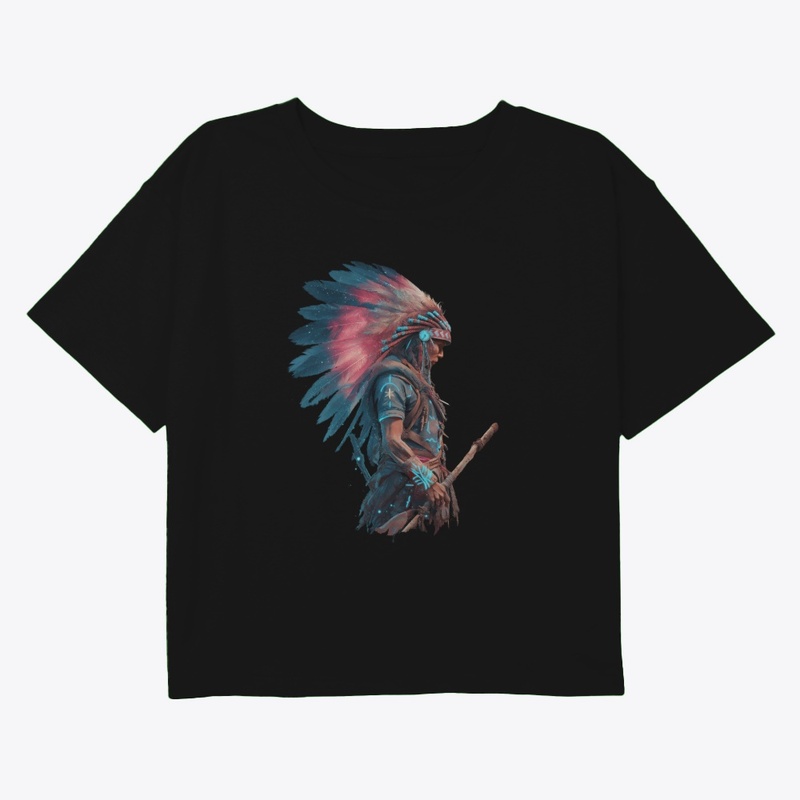 Cosmic Tribal Skull Warrior