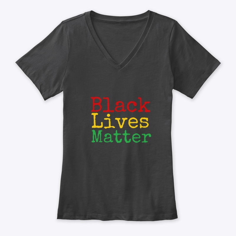 Black Lives Matter- Red, Yellow, Green