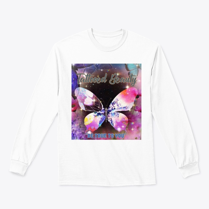 "Tattooed Beauty" Cropped Sweatshirt