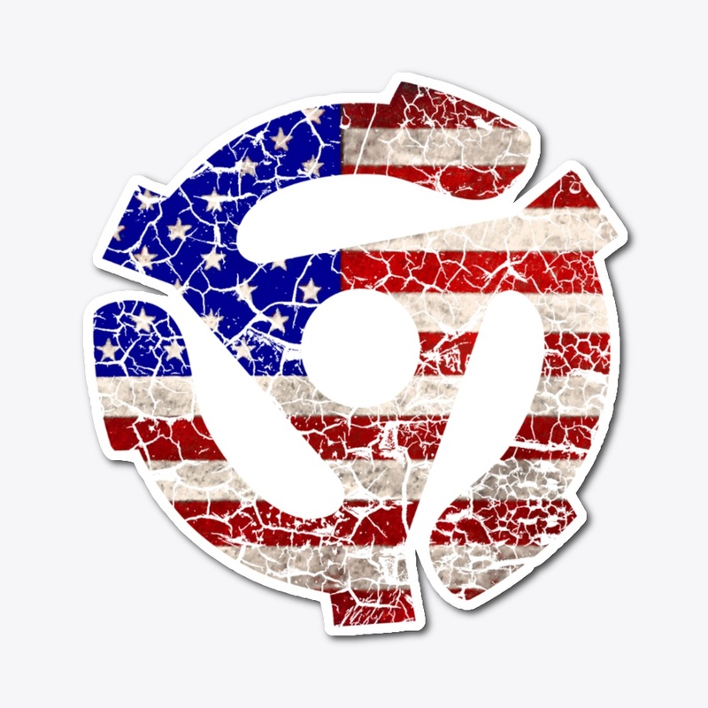 USA 45 Adapter Art by Bill Tracy