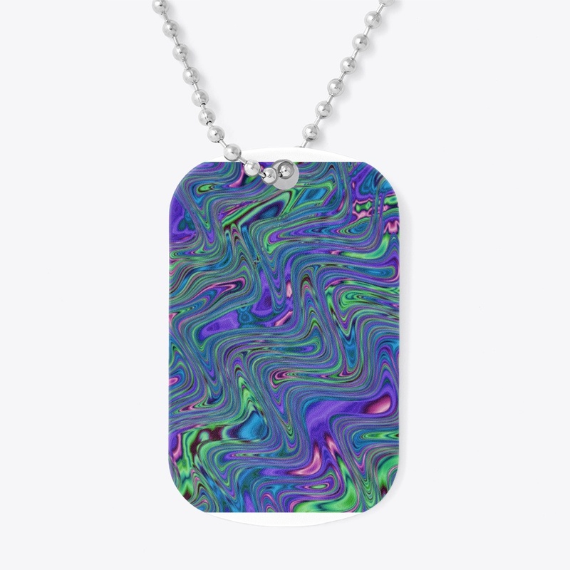 Colorful Swirly Squiggly Abstract Art