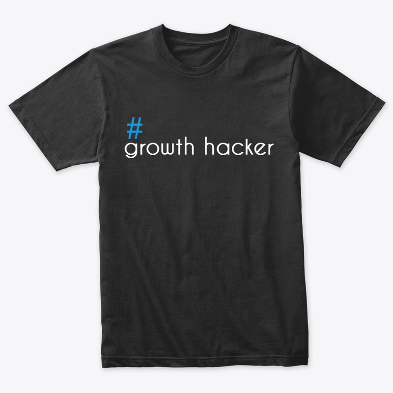Growth hacker shirt - unisex - hash blue