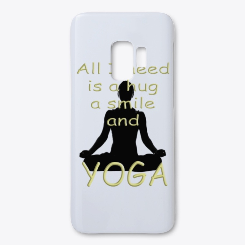 Yoga - All I need is a hug smile  & yoga