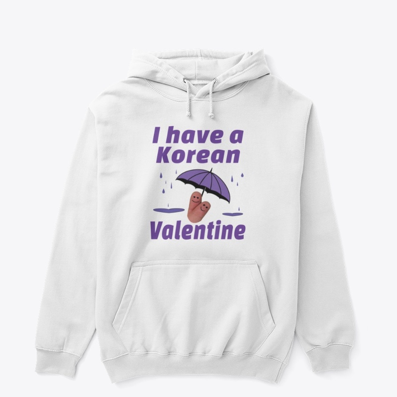 I have a Korean Valentine with umbrella