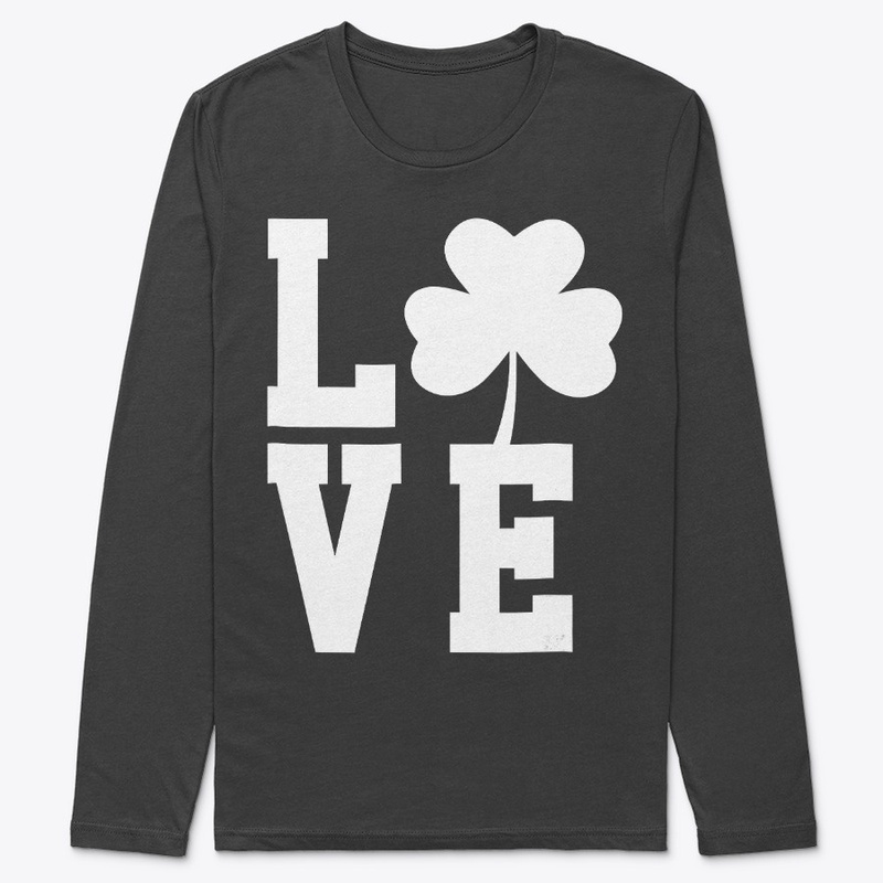 Click Buy LOVE Shamrock Clover Saint