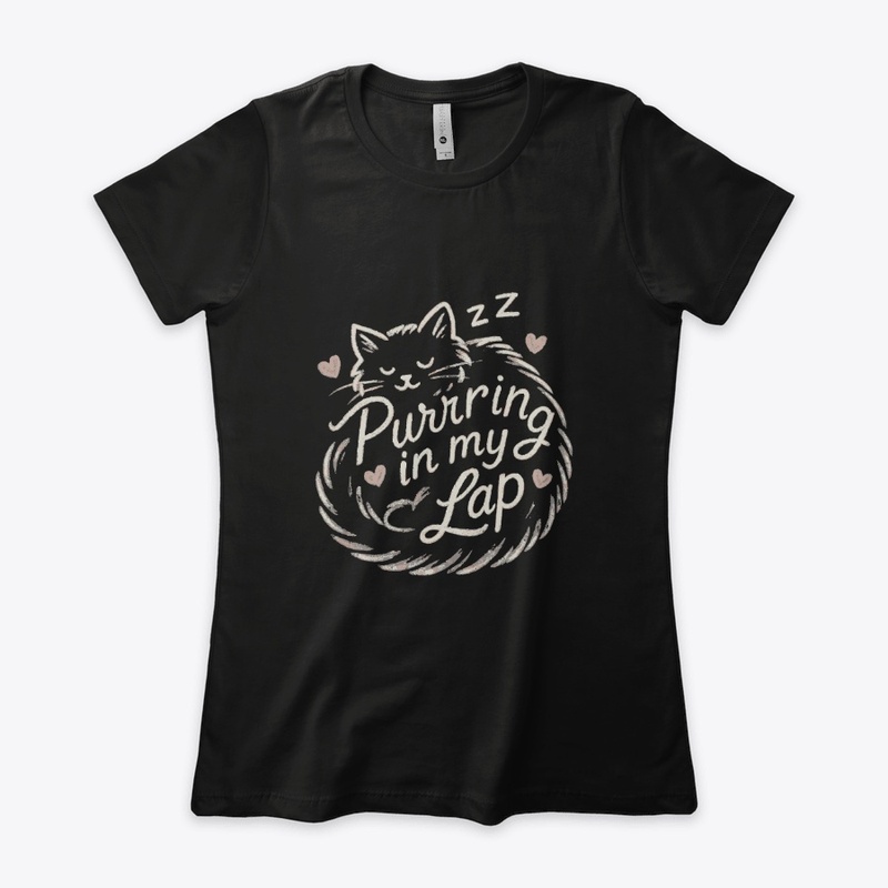 Purring in My Lap Cozy Cat Gift 
