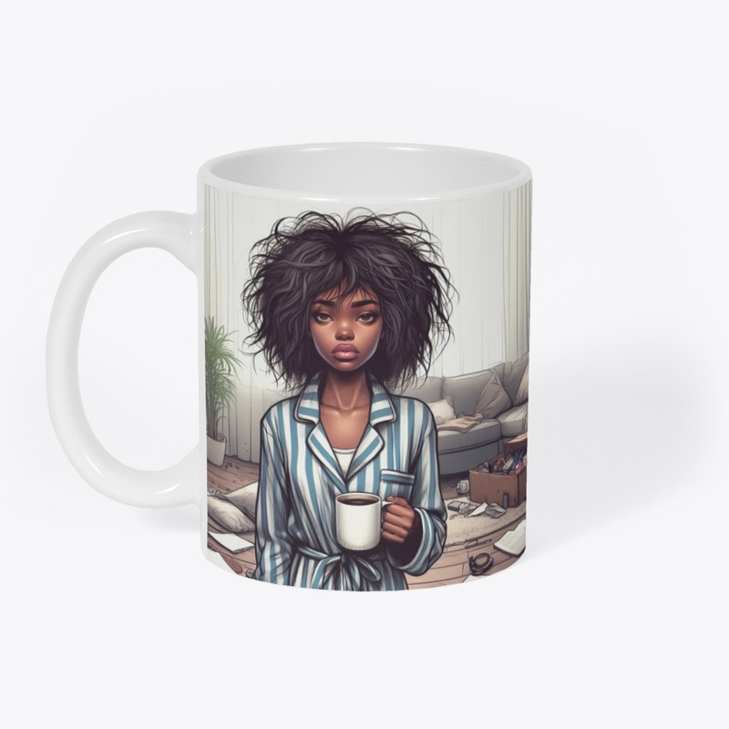 Life happens, coffee helps-Ceramic Mug A