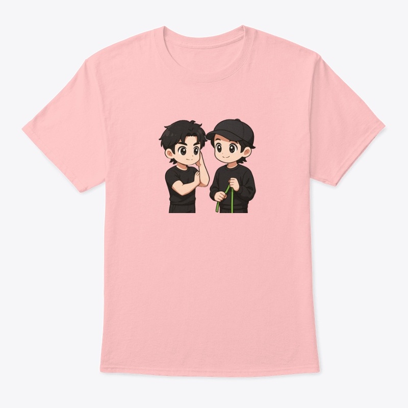 BJYX Chibi Duo | Cute Black Outfit Art