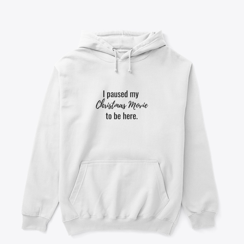 I paused my Christmas Movie to be here