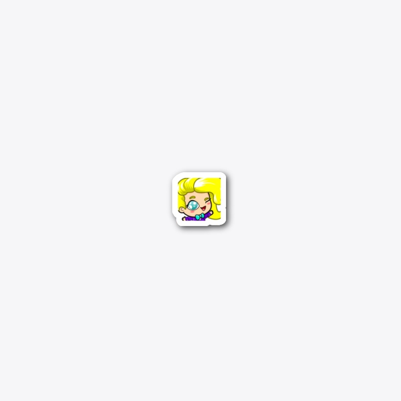 Sadie Hi Emote Sticker