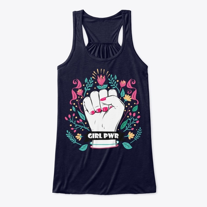 Feminism Girls Power T-shirt Designs 
