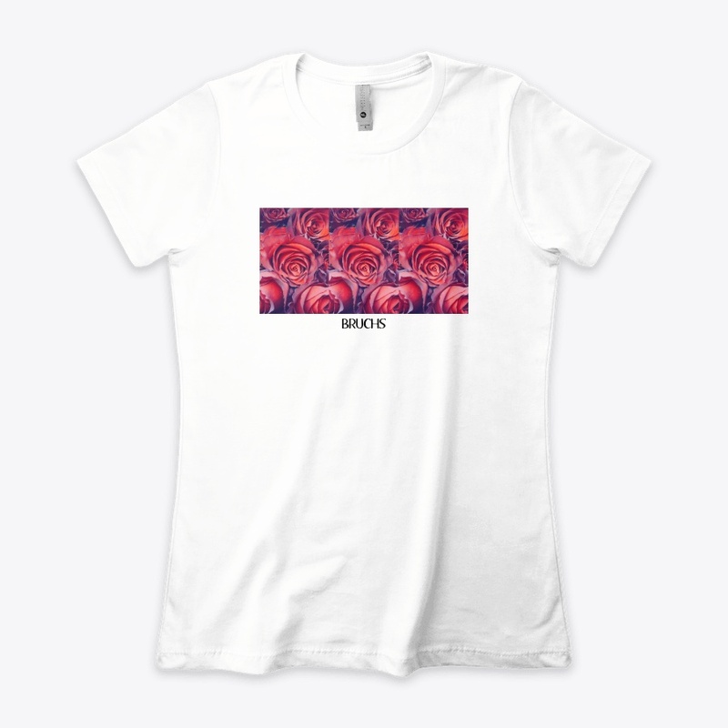 roses (in white)