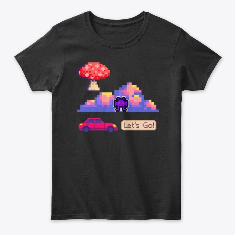 Let’s Go Pixel Tee