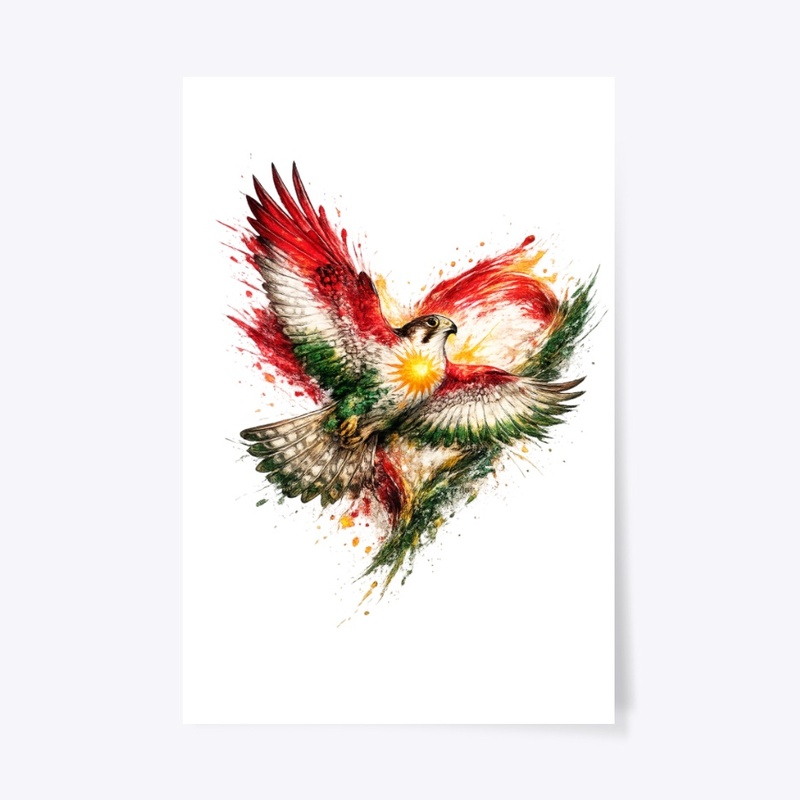 Flying High: Kurdish Freedom Eagle