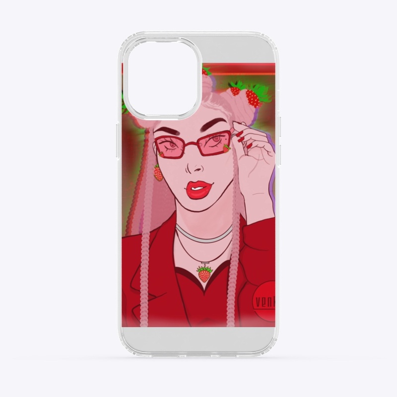 Strawberry Girl Phone Case
