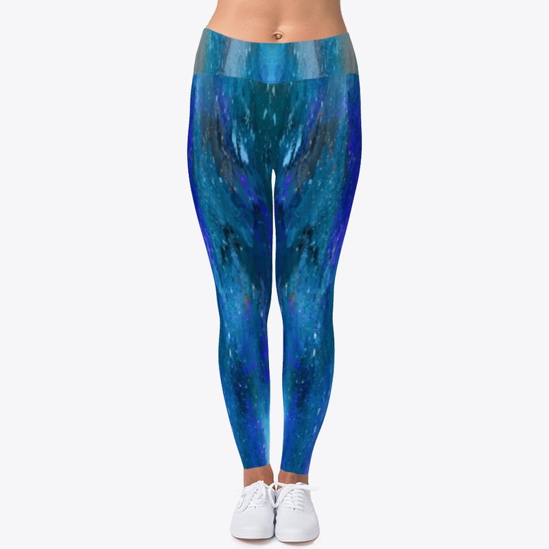 Watercolor Tie Dye T shirts, Leggings