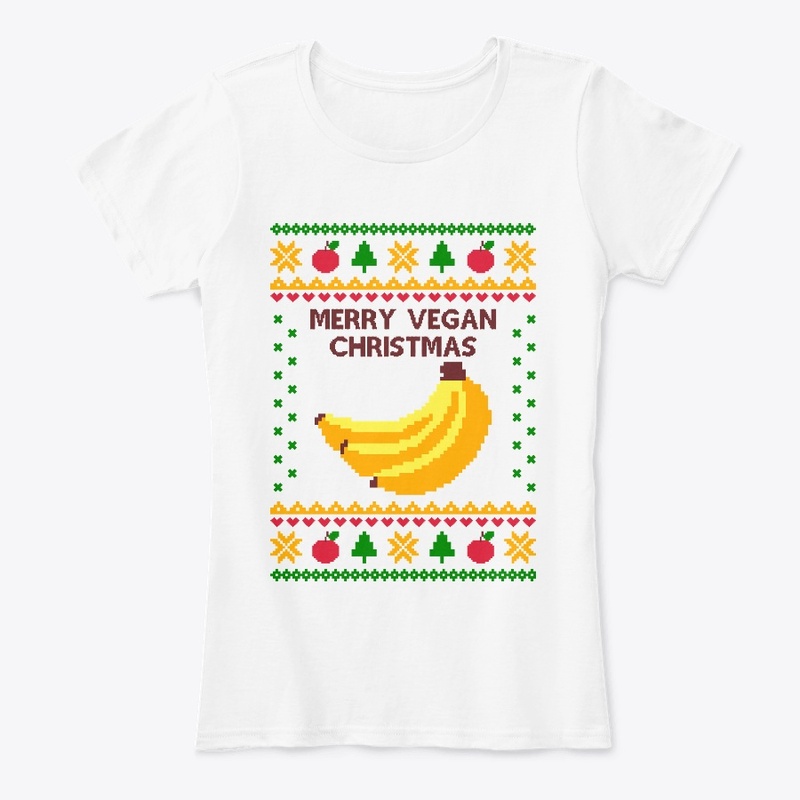 Merry Vegan Christmas Ugly Sweater