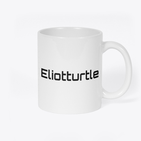 Turtle Pride Mug White T-Shirt Back