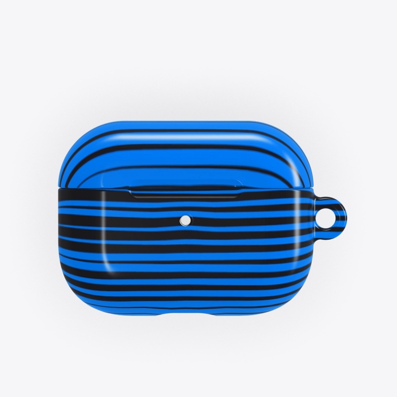 Blue and Black Stripes