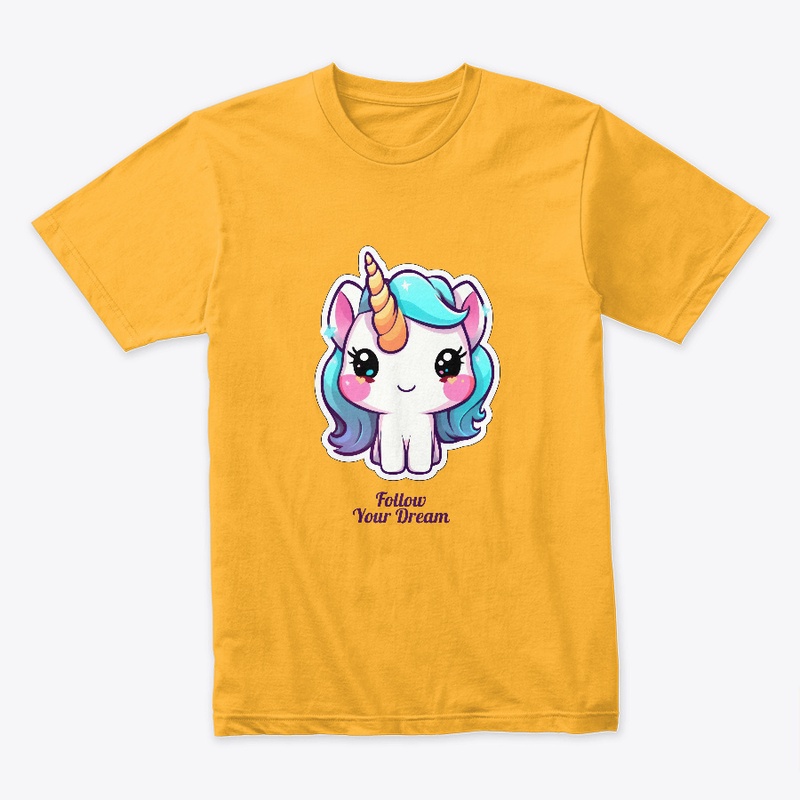 Unicorn Follow Your Dreams T-Shirt