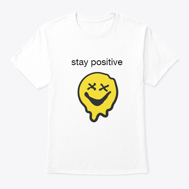 stay positive clothing and mug