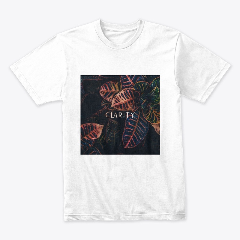 Clarity |  Metallic gold leaves 