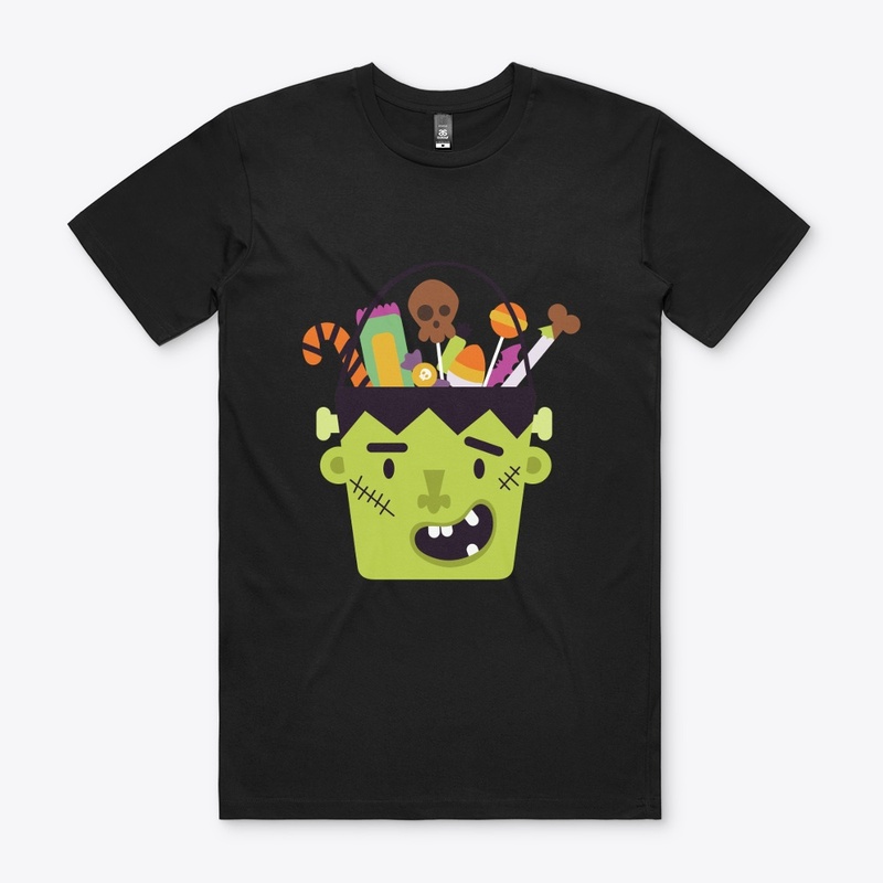  Frankenstein's Head Candy Bucket