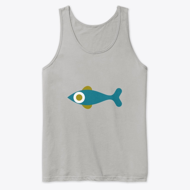 Fish, simple and kind-a-cute