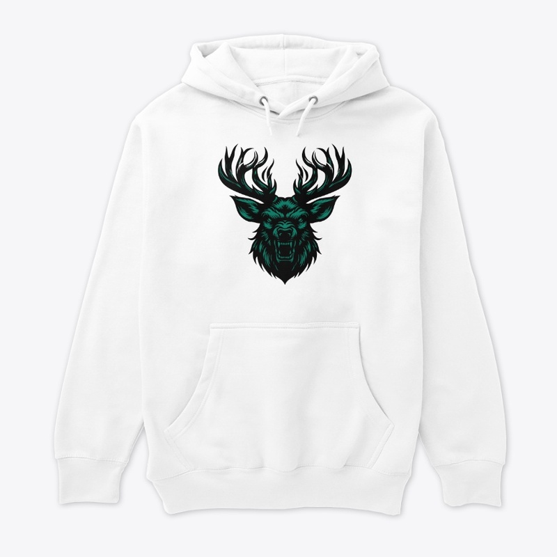 Majestic Deer Head Artwork