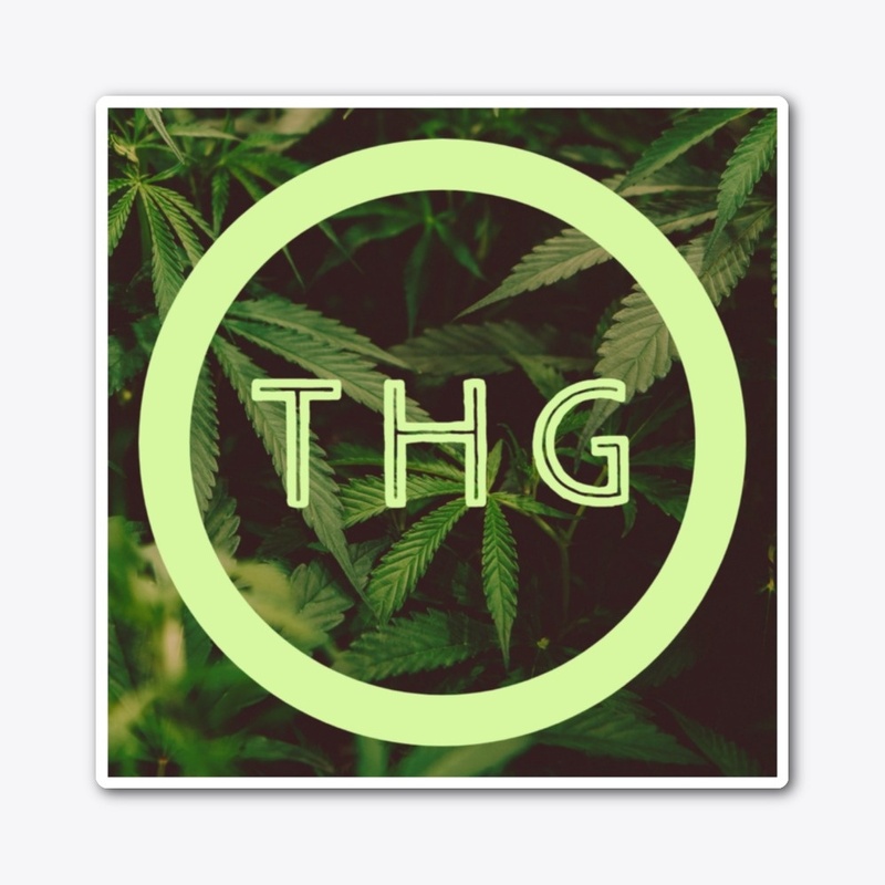 The High Guys Die-Cut Square Sticker Lrg