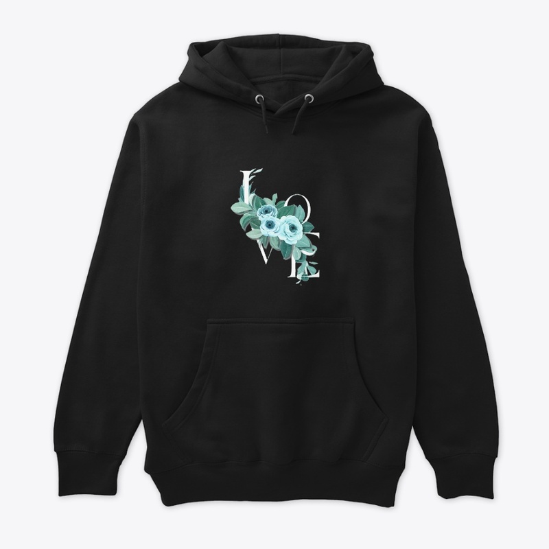 Floral hoodies, sweatshirts and t-shirts