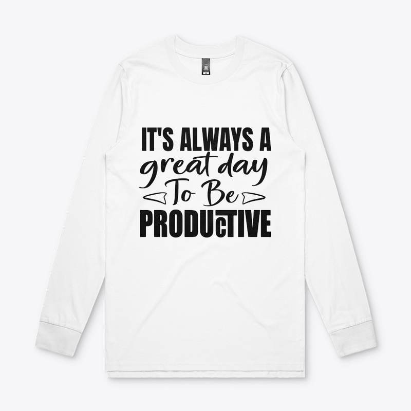 its always great to be productive