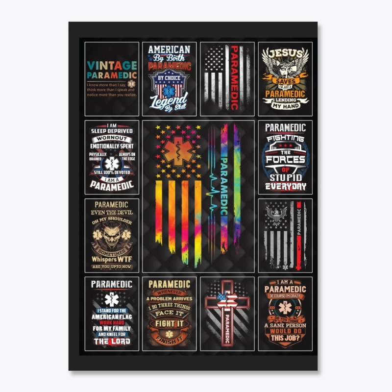 Awesome Paramedic Collage Product