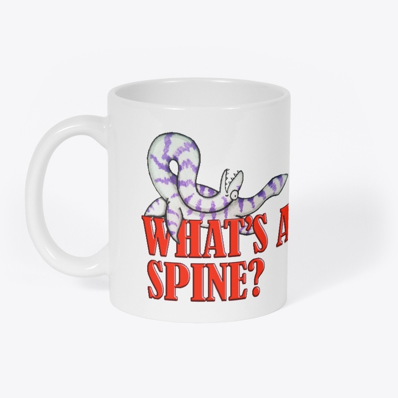 "What's a spine?" Mug