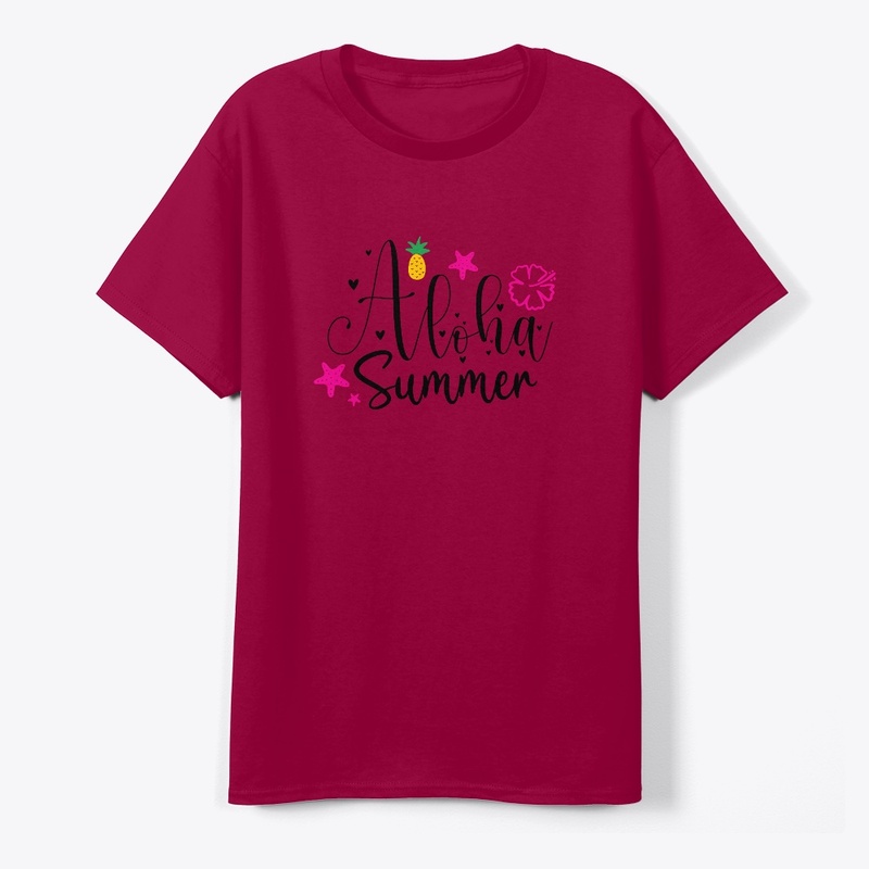 Aloha Summer T shirts and Hoodies