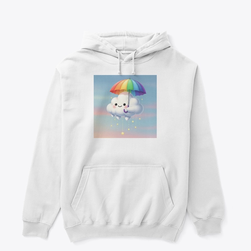 Cute Cloud &amp; Rainbow Umbrella