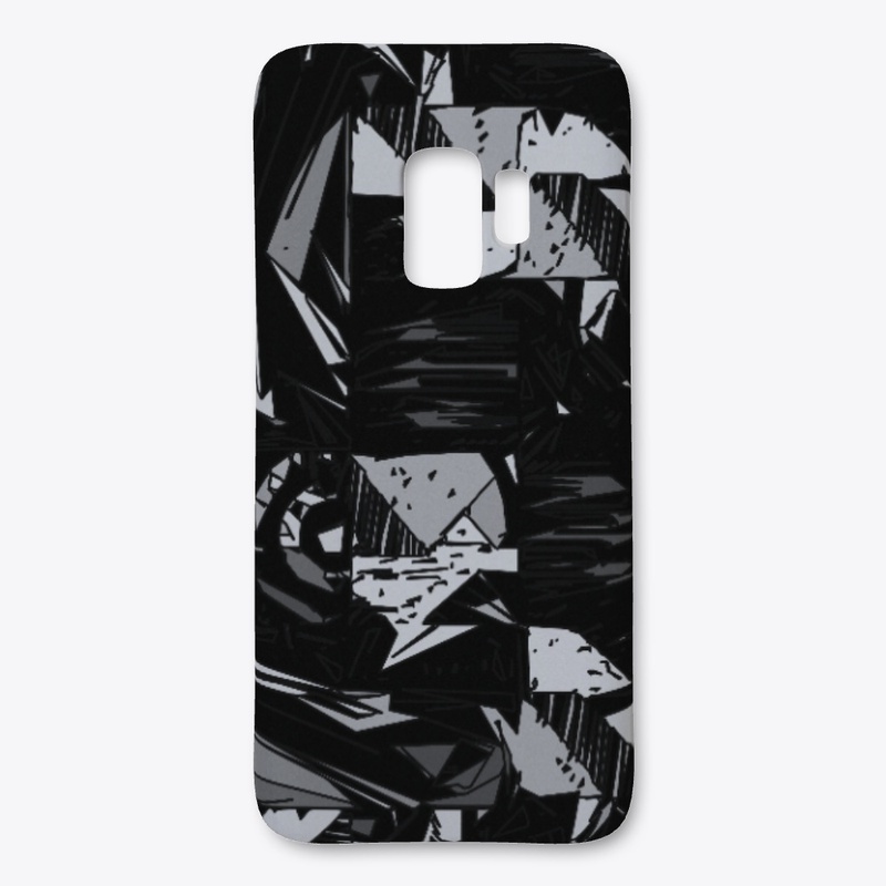 BLk and White AbstractPattern 